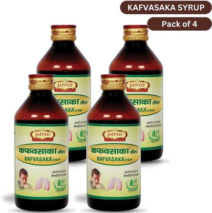 Jaived Ayurveda Kafvasaka Syrup for Cough, Mucus, and Respiratory