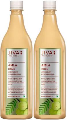 JIVA Amla Juice 1 L Pack of 2