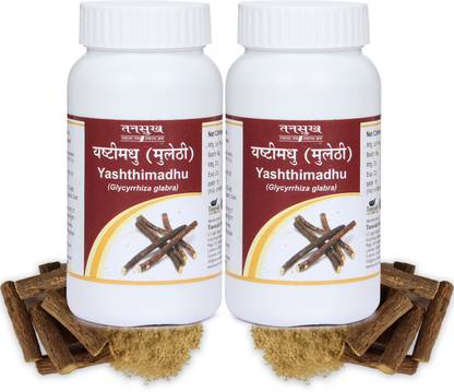 Tansukh Yashtimadhu Mulethi Root Powder | Pack Of 2 | 100 G x 2
