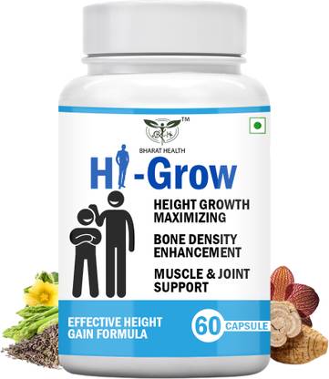 BHARAT HEALTH HI-GROW CAPSULE (60 VEG CAPSULE)