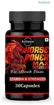 ACTIWOW Horse Power Max Capsule Advance stamina formula for men #3 Z98