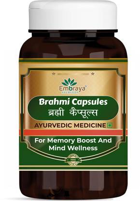 EMBRAYA AYURVEDA Brahmi Capsule