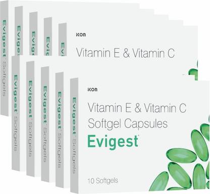 Evigest Softgel 1 x 10 (Blister) | Vitamins | To Support Body’s Defence mechanism