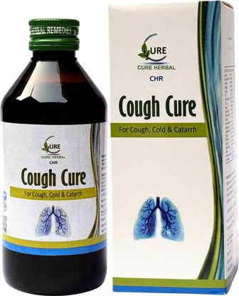 Cure Herbal Cough Cure Syrup 500ml | Natural Relief from Dry & Phlegmatic Cough