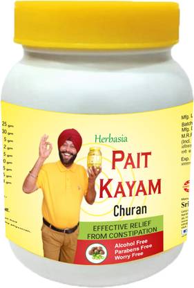 Sri herbasia biotech Pait Kayam Churan Ayurvedic Laxative for Chronic Constipation Relief (100g X 3)
