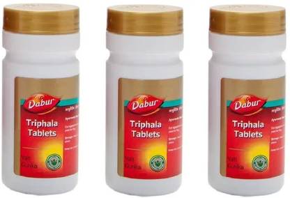 Dabur Triphala 60 tablets ( pack of 3 )