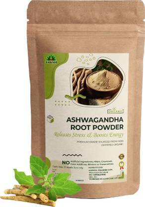 TAKSH Organic Ashwagandha Powder | Ayurvedic Care for Stress Relief |No Additives