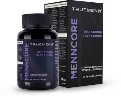 Truemenn Menncore ED Supplement Capsules For Men | Astavarga 200mg For Power & Confidense