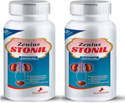 Zenius Stonil Capsules for Useful to Dissolves and removes kidney stones