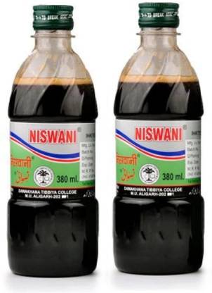 दवाखाना तिब्या NISWANI UNANI MEDICINE (760 ML) PACK OF 2