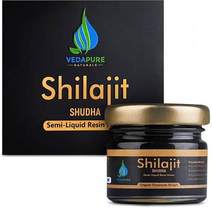 Vedapure Shilajit| Support Metabolism & Immunity | Boost Stamina & Energy | Lab Tested