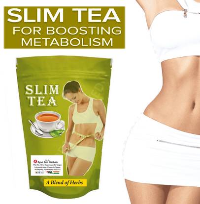 Ayurgen Herbals Slimming Green Tea for Weight Loss Fat Reduction Improves Digestion