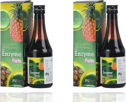 Pii Enzyme FORTE Ayurvedic Digestive Enzyme Syrup 200ml