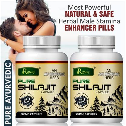 Riffway Pure Shilajit Formula Reduce Depression Anxiety Boosts Immunity-100% Natural