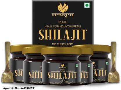 Tanyatrapt Pure Himalayan Shilajit Resin, For Immunity & Stamina, 100g