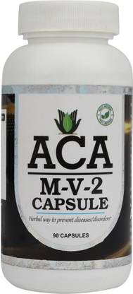 ACA Ayurveda Multi-Vitamin MV-2 Stress Buster, Increases Immunity, Energy, Stamina & Vitality