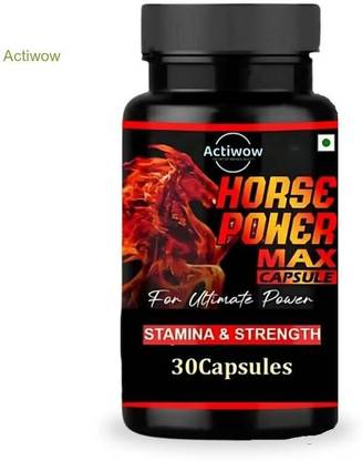 Horse Power Max Capsules Boost Inner Strength & Energy Levels X09