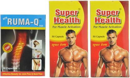 Roy Biotech RB Sooper Health Capsule With BNM Ruma Q Capsule For General Health