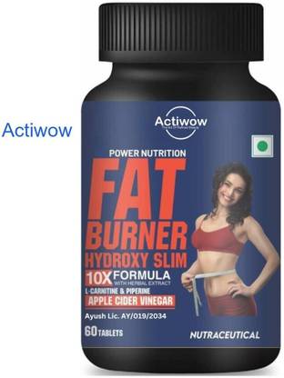 ACTIWOW Fat Burner Tablets with L-Theanine for Appetite Control & Fat LossY01