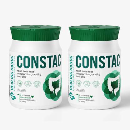 Healing Hands Constac Granules Mild Constipation Relief| Patented| Gentle Non-Habit-Forming