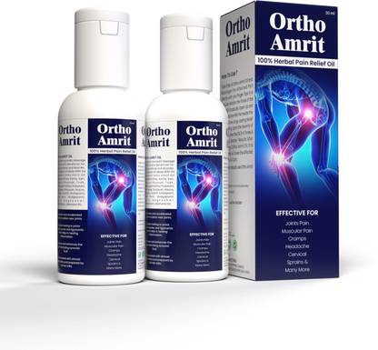 Herbo Range Ortho Amrit Dhuandhar Pain Relief Oil for Joint, , Arthritis, Body Pain
