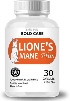 shilapak Lion's Mane Mushroom Extract Capsules - The Original King of Himalayan Mushroom