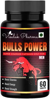 visalak pharma Bulls Power Ayurvedic Capsules{60Capsules-Pack-1}
