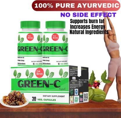 forbros Green-C Kit Electrolyte Supplement Ketogenic Weight Loss fat Reducer 30 Capsule