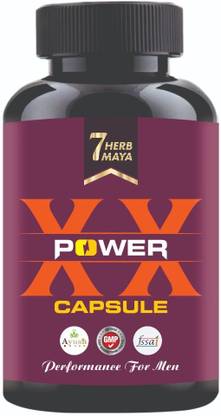 7Herbmaya XX Power Testosterone Booster Capsule for Men Increase Testo Level & Power