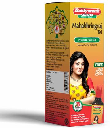 Baidyanath Mahabhringraj Tail 50 ml, Ayurvedic Hair Oil