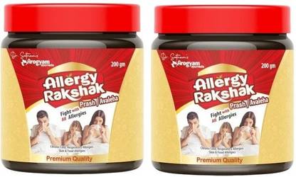 Dr.Satnam's Arogyam Ayurveda Allergy Rakshak Avaleha Immunity Booster Combo Chyawanprash Builds Strength