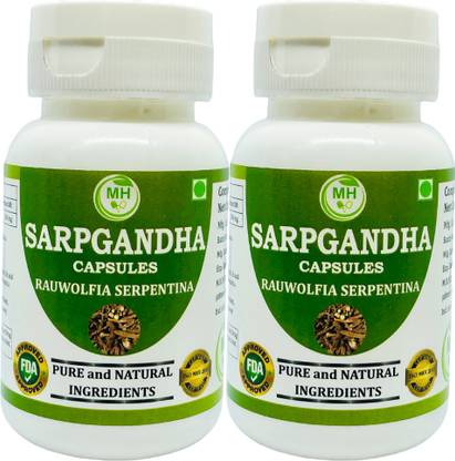 MORSAN HEALTHCARE Sarpgandha (Rauwolfia serpentina) Capsules