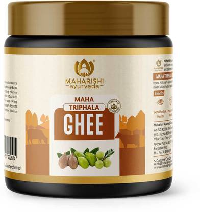 महाऋषि आयुर्वेद त्रिफला घृत | माइंड विज़न को रेजुवेनेट करता है | कलम्स नर्वस सिस्टम | बूस्ट्स विगोर