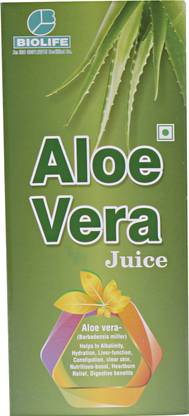 Bio Skylife Aloe Vera Juice For Hydration, Liver Function, Digestive Health 500ml