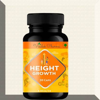 visalak pharma Height Grow Caps-Natural ingredient in the Tablets boost joint and muscle health