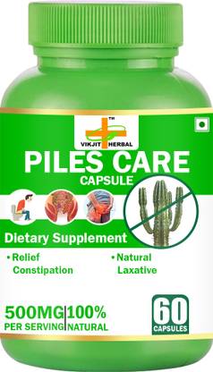 VIKJIT HERBALS PILES CARE CAPSULES