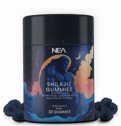 Nea Shilajit Gummies |100% Pure Ayurveda| 80% and Above Fulvic Acid