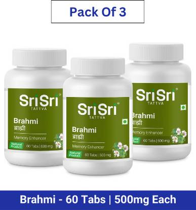 Sri Sri Tattva Brahmi , 60 Tabs