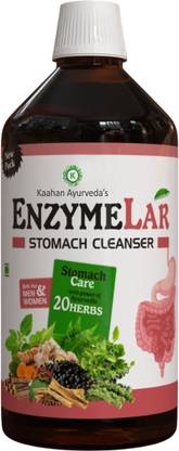 Kaahan Ayurveda's EnzymeLAR with Most Powerful 20 Herbs Formula 400Ml (11 Herbs)
