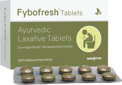 Fybofresh Tablets| Helps Reduces Constipation & Restore Freshness 1 x 10 (Blister)
