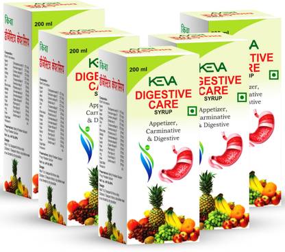 KEVA Digestive Care Syrup Herbal Product for Proper & Incomplete Digestion