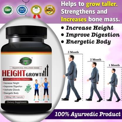 Sabates Height Growth Multivitamin Helps Body Growth Reduce Bones Deficiency