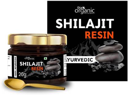 dial organic Shilajit Resin 20g |Boosts Stamina | 100% Ayurvedic | immunity and strength