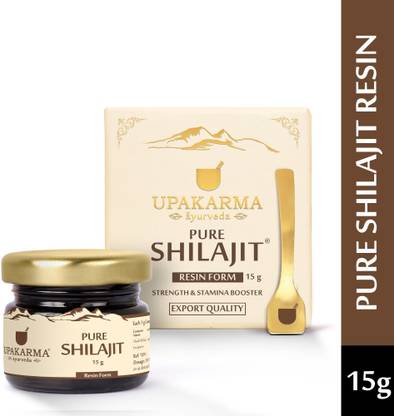 UPAKARMA Pure Shilajit Resin |High Fulvic Acid Content|Boost Performance, Power & Stamina