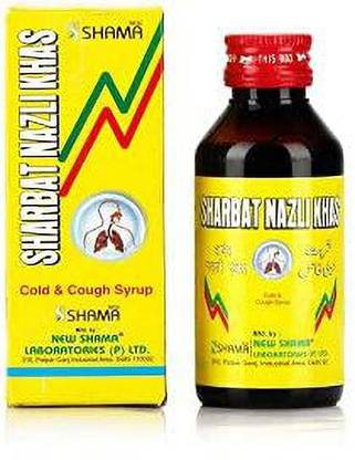 New Shama Sharbat Nazli Khas (100 ml ) pack of 3 Comes with shandaar rose water