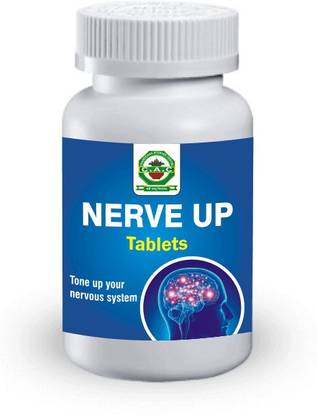 CAC Chandigarh Ayurved Centre Nerve Up Tablet - 1 Bottle (30 Tablet)