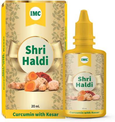 IMC Shri Haldi Curcumin with Kesar | Manages Diabetes, Glows Skin, Digestion & Sleep