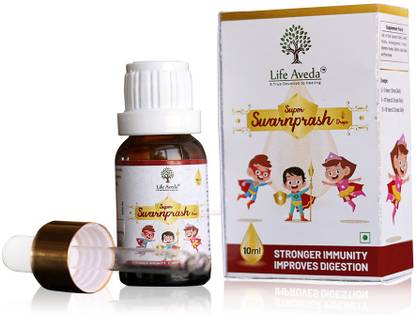 Life Aveda Super Swarnprash with Gold Ash | SuvarnPrashan | Immunity Booster for Children