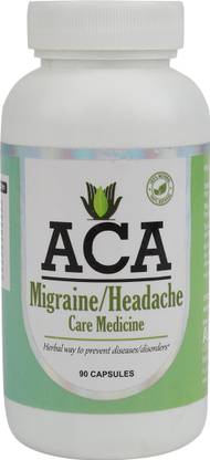 ACA Ayurveda Migraine/Headache Care Medicine, Migraine & Headache Support Vitamins