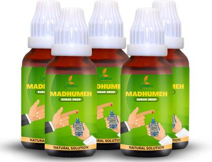 grinbizz Madhumeh Sugar Drop Easy Way Diabetes Control/Sugar Free/Cholesterol Control